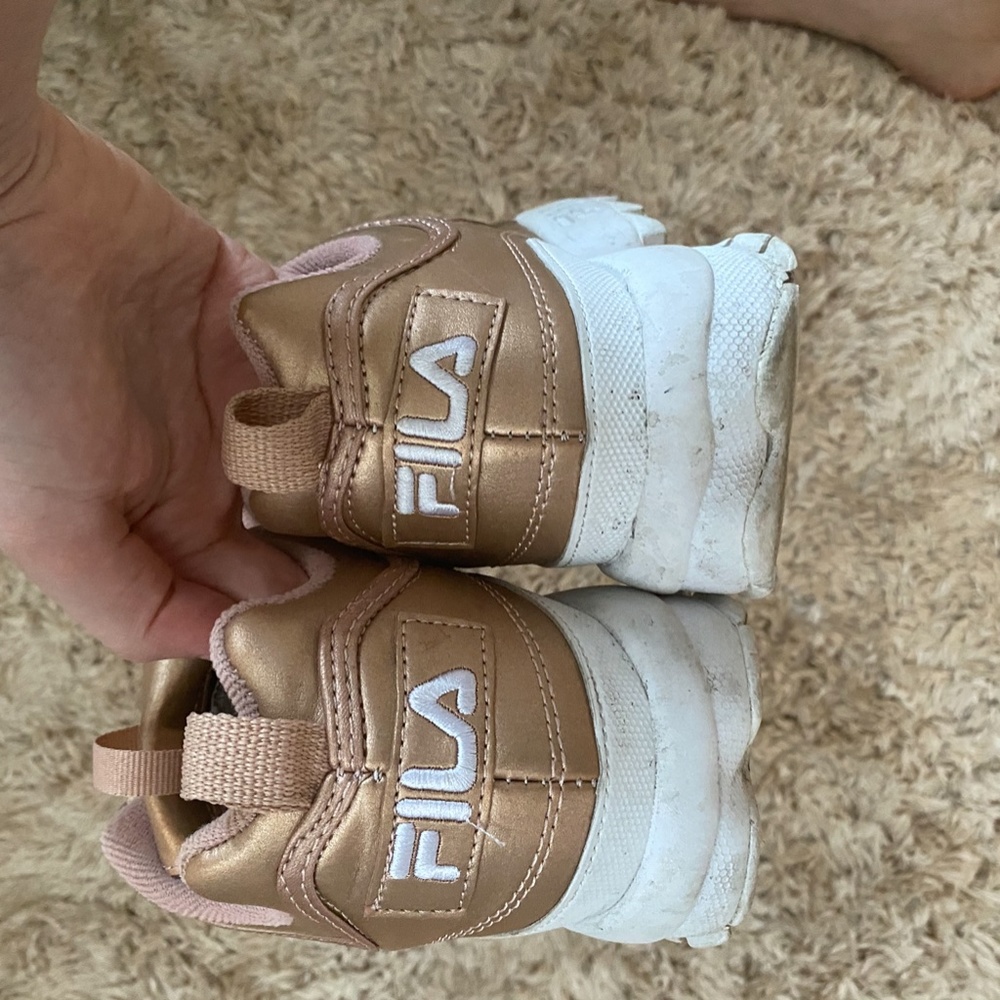 FILA DISRUPTOR II SNEAKER ROSE GOLD - Picture 4 of 5